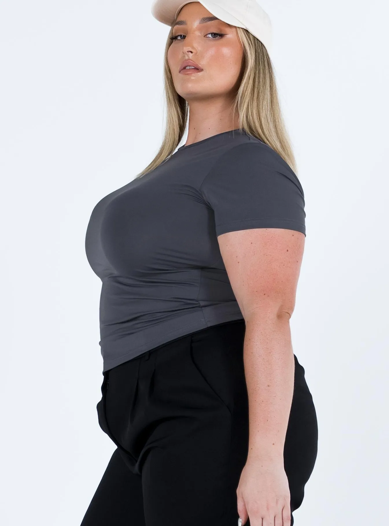 Princess Polly Lowell Topcurve Grey Sale