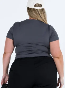 Princess Polly Lowell Topcurve Grey Sale