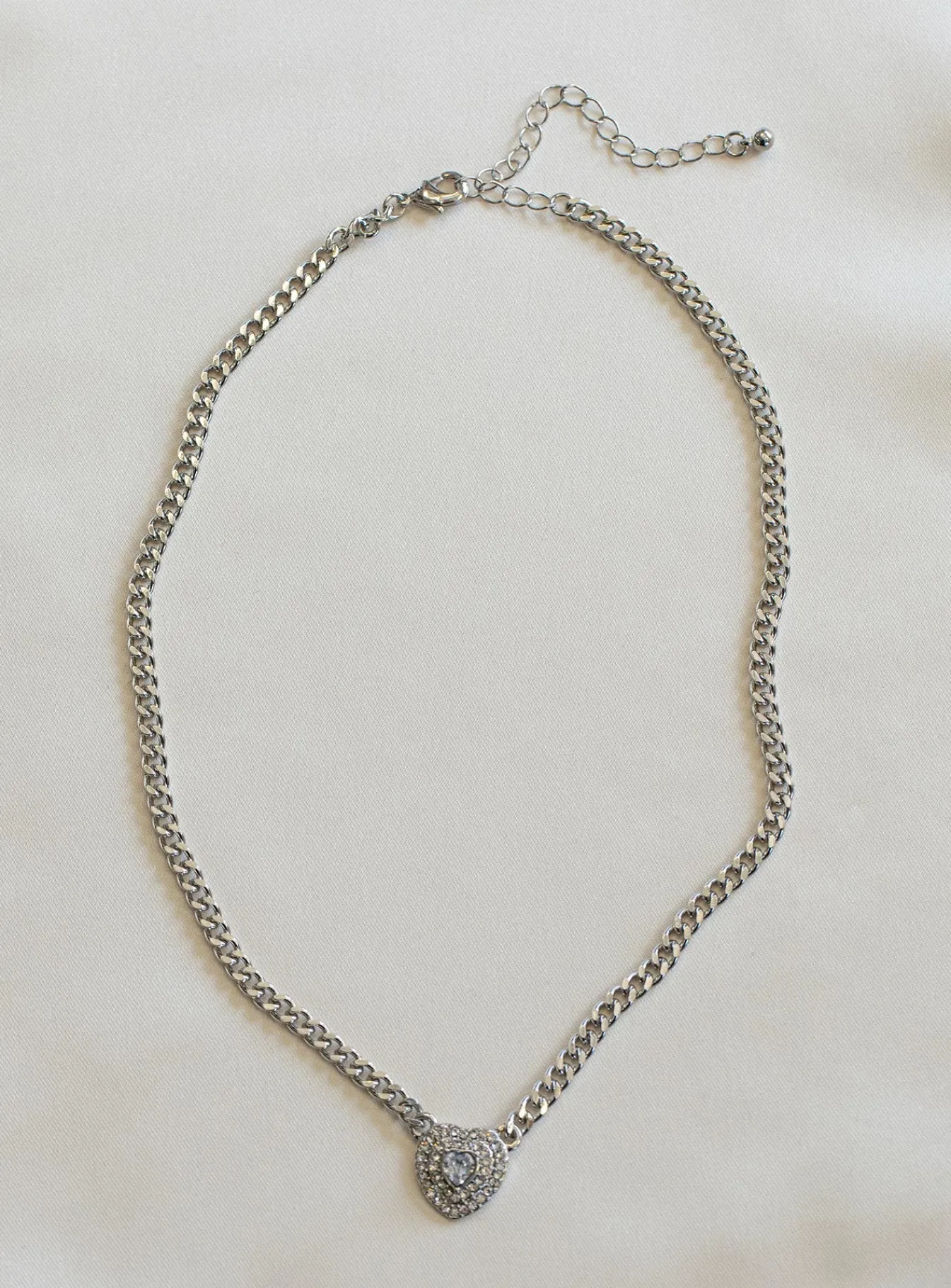 Princess Polly Lucas Necklace Silver Cheap
