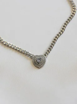 Princess Polly Lucas Necklace Silver Cheap