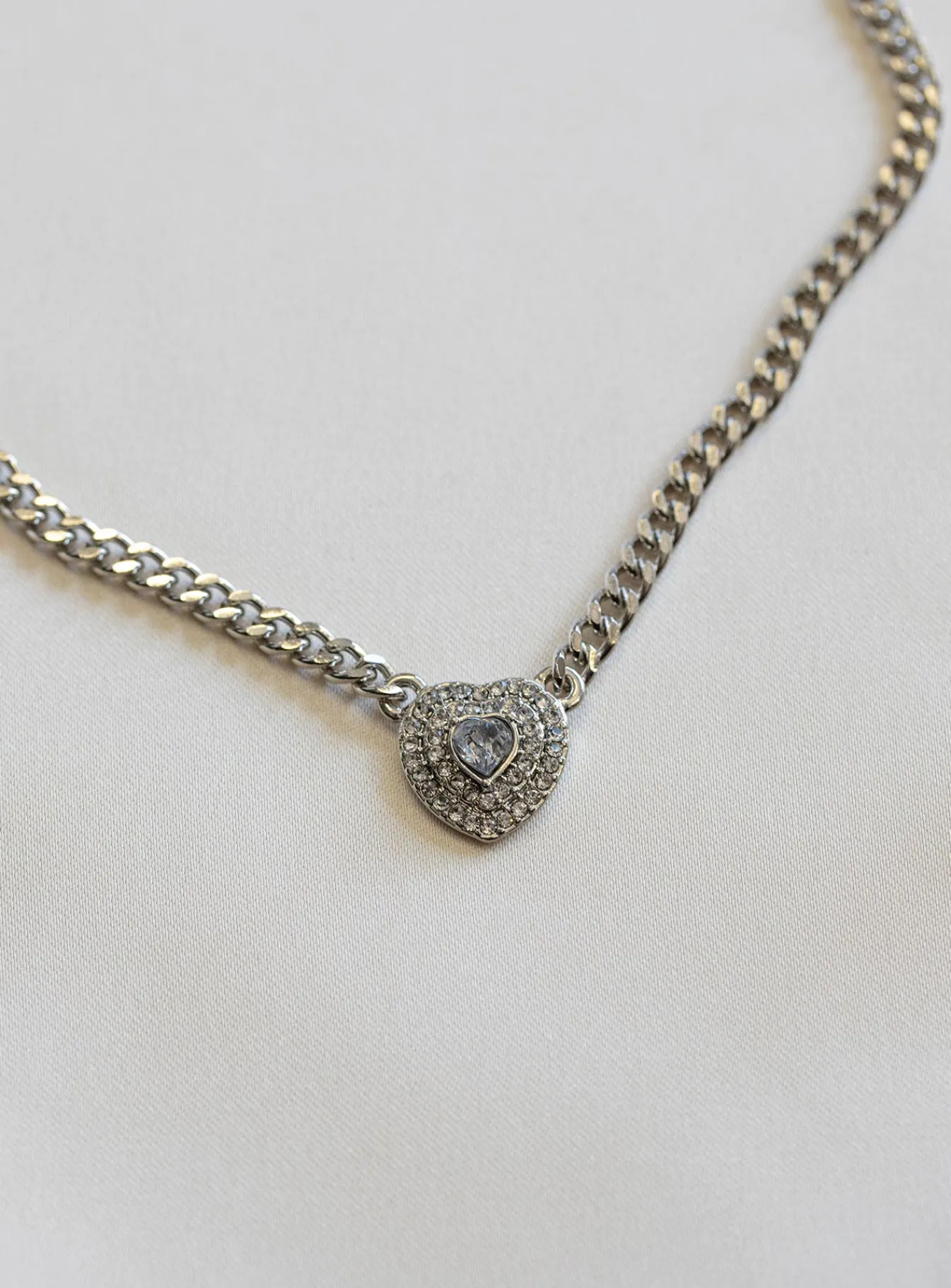 Princess Polly Lucas Necklace Silver Cheap