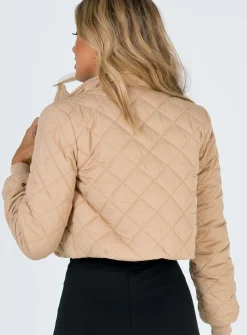 Princess Polly Lucia Jacket Beige Cheap