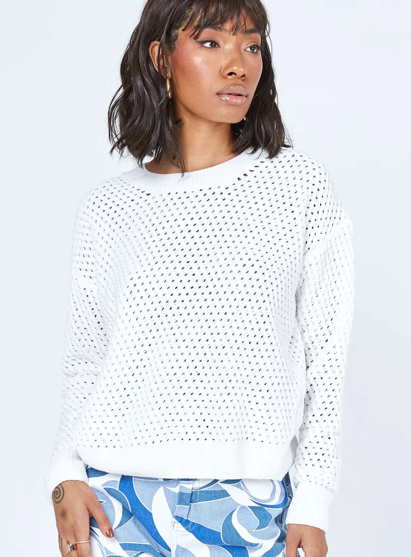 Princess Polly Lucien Sweater White Fashion