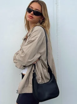 Princess Polly Ludo Shoulder Bag  Black Store