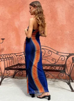 Princess Polly Luela Maxi Dress  Multi Discount