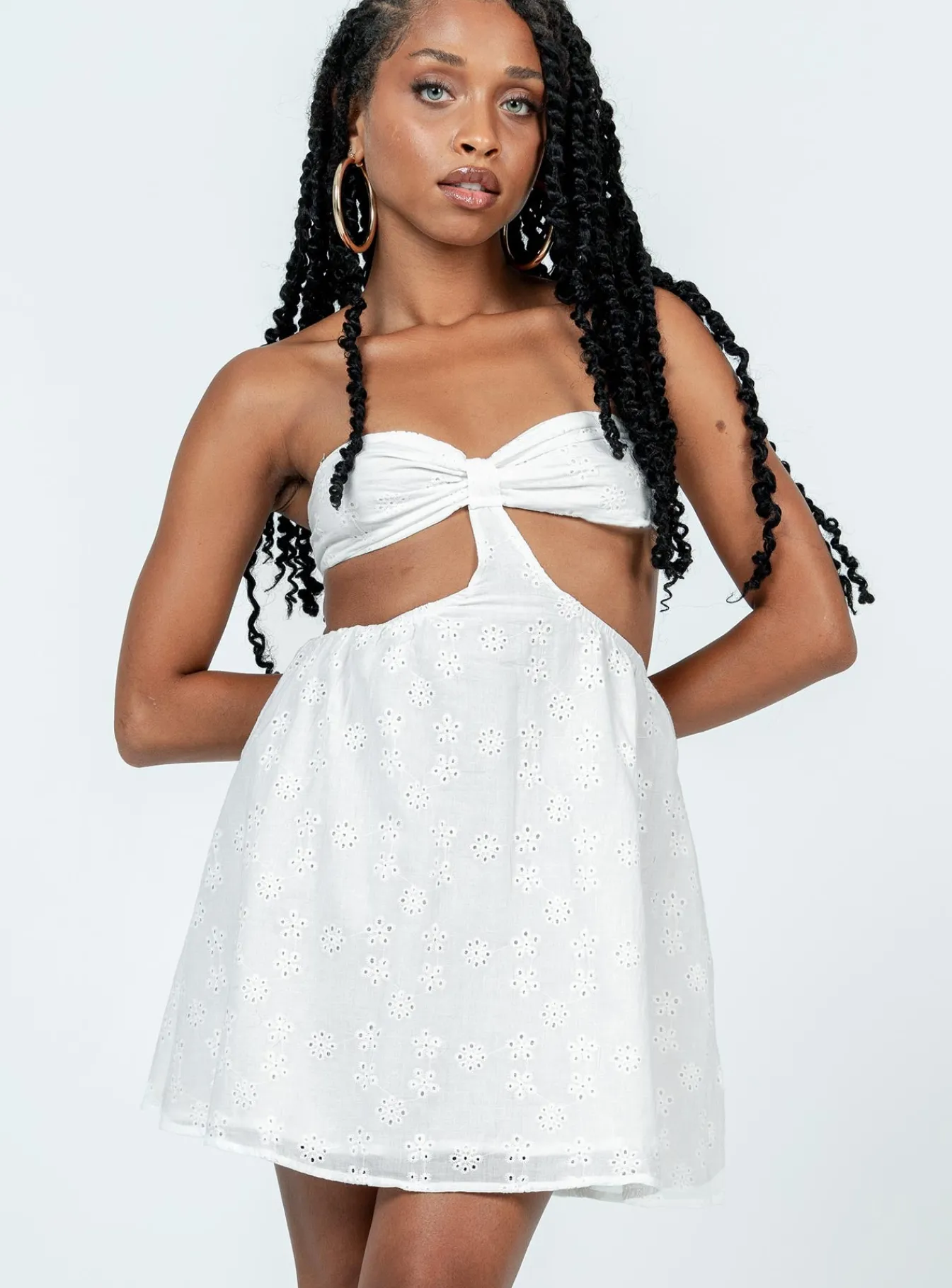 Princess Polly Lulani Mini Dress White Shop