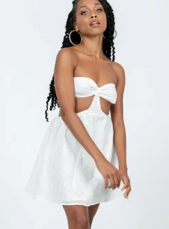 Princess Polly Lulani Mini Dress White Shop