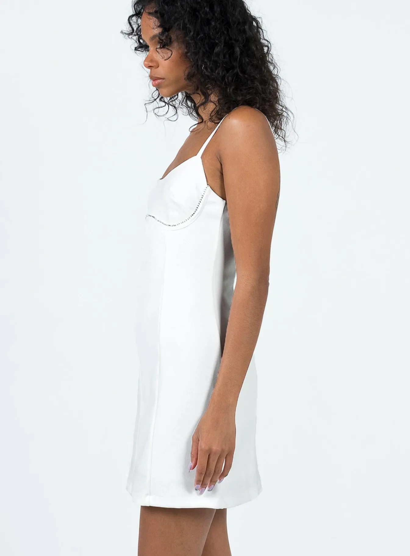 Princess Polly Lunara Mini Dress White Store