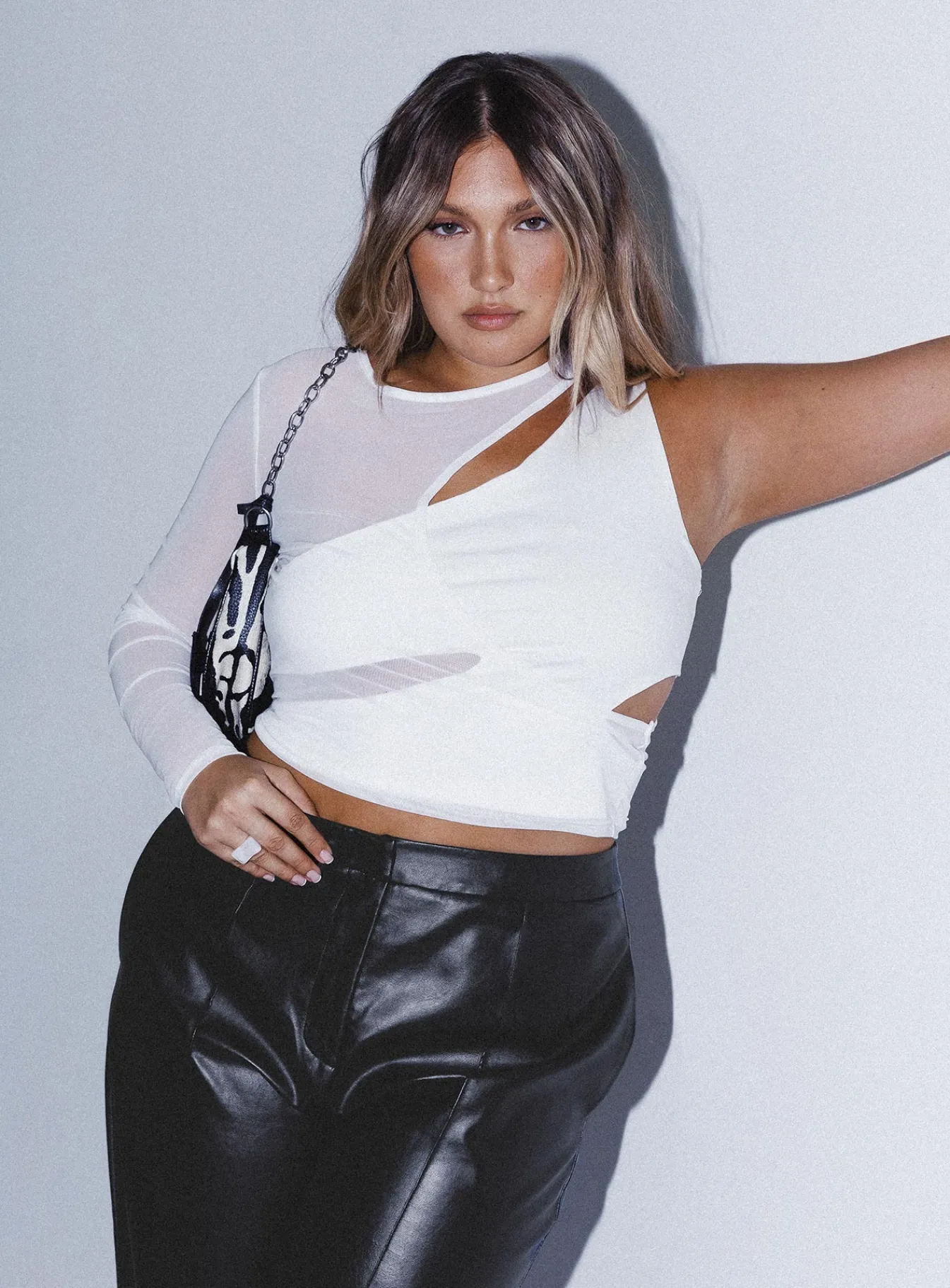 Princess Polly Lundin Overlapping Layers Top White Cheap