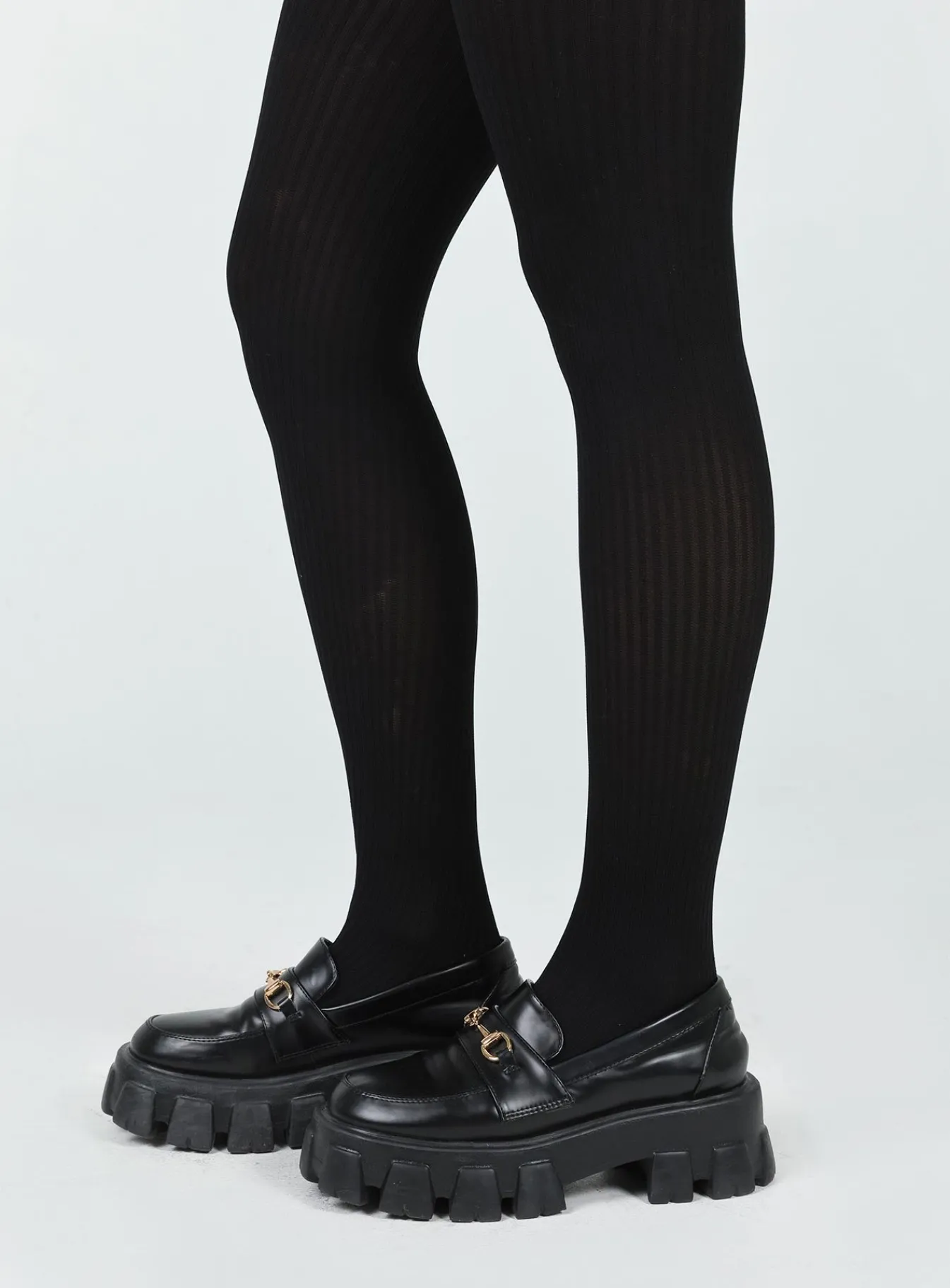 Princess Polly Lupton Knit Stockings Black Fashion