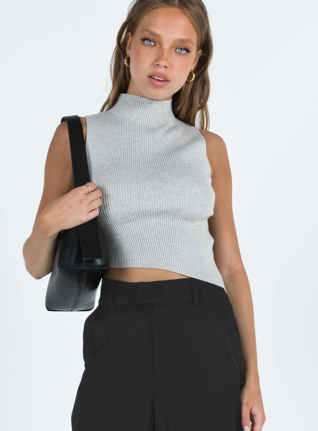 Princess Polly Luttrell Top Grey Cheap