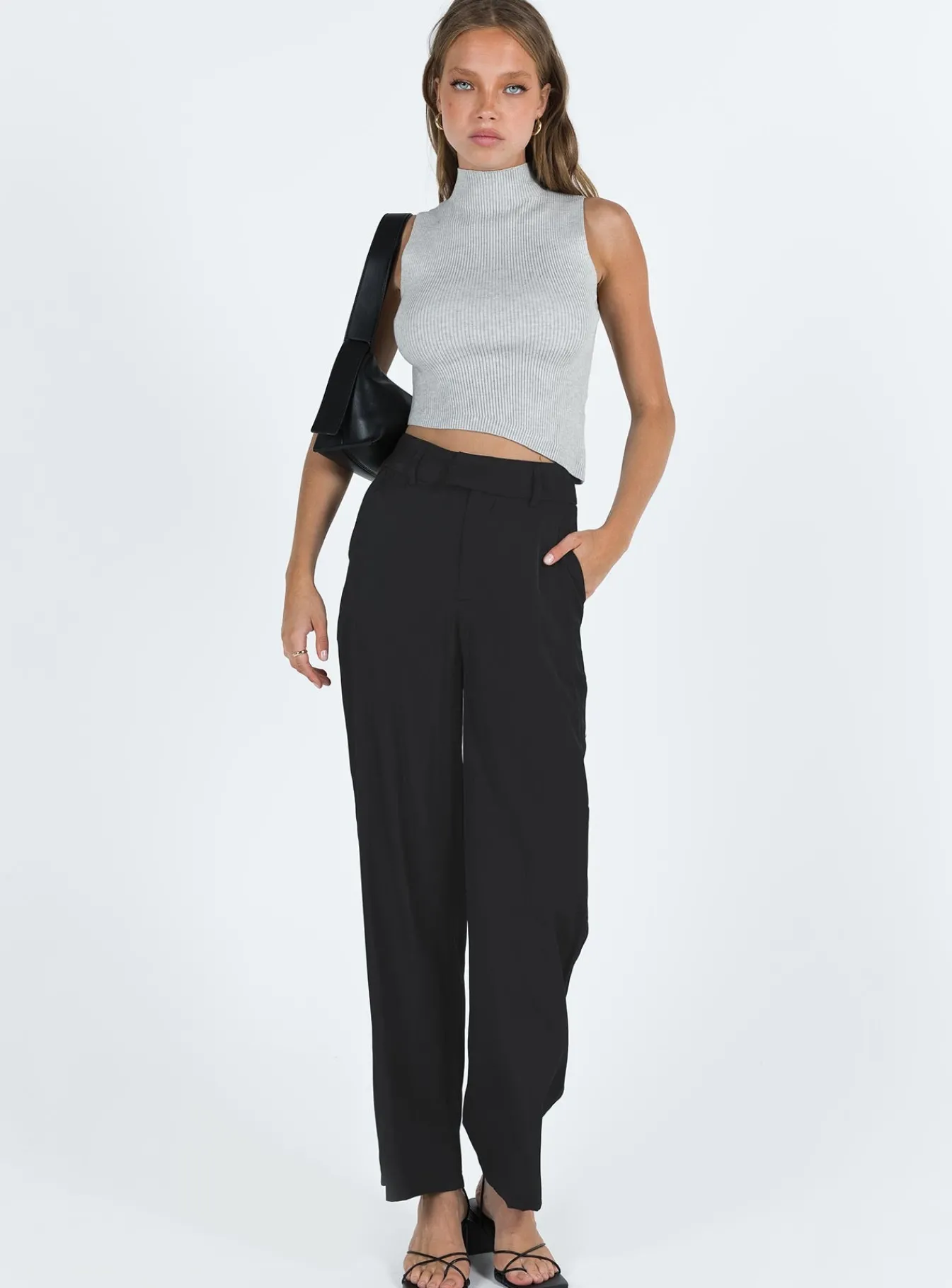 Princess Polly Luttrell Top Grey Cheap