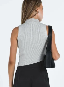 Princess Polly Luttrell Top Grey Cheap