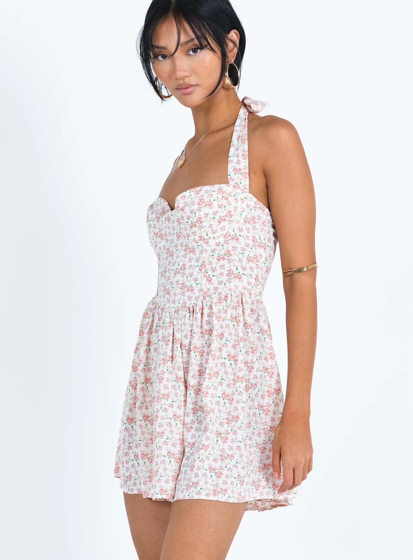 Princess Polly Lyle Mini Dress Pink Floral Shop