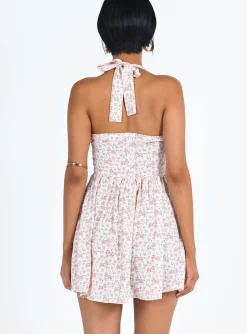 Princess Polly Lyle Mini Dress Pink Floral Shop