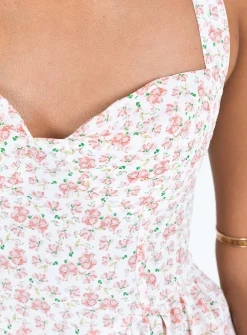 Princess Polly Lyle Mini Dress Pink Floral Shop