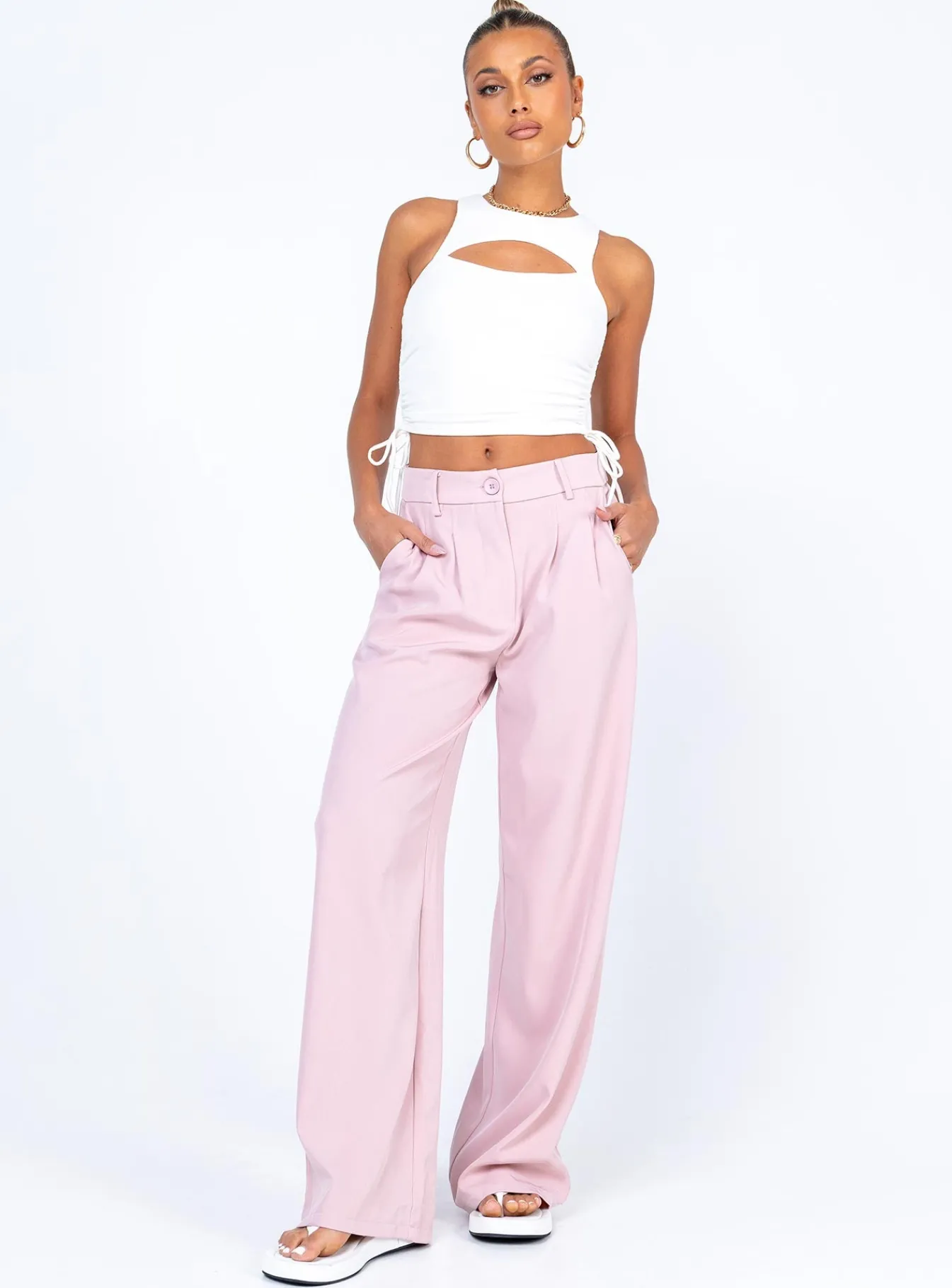 Princess Polly Lynlee Top White Store