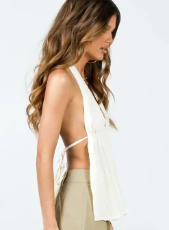 Princess Polly Madalyn Top Cream Cheap