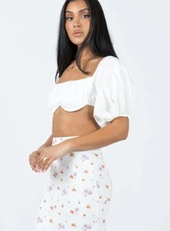 Princess Polly Made In Heaven Top  White Shop