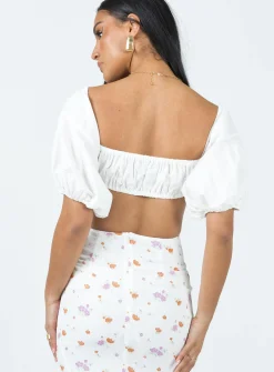 Princess Polly Made In Heaven Top  White Shop