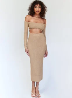 Princess Polly Mae Set  Brown Hot