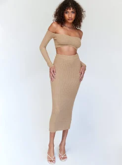 Princess Polly Mae Set  Brown Hot