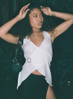 Princess Polly Mahey Top  White Online