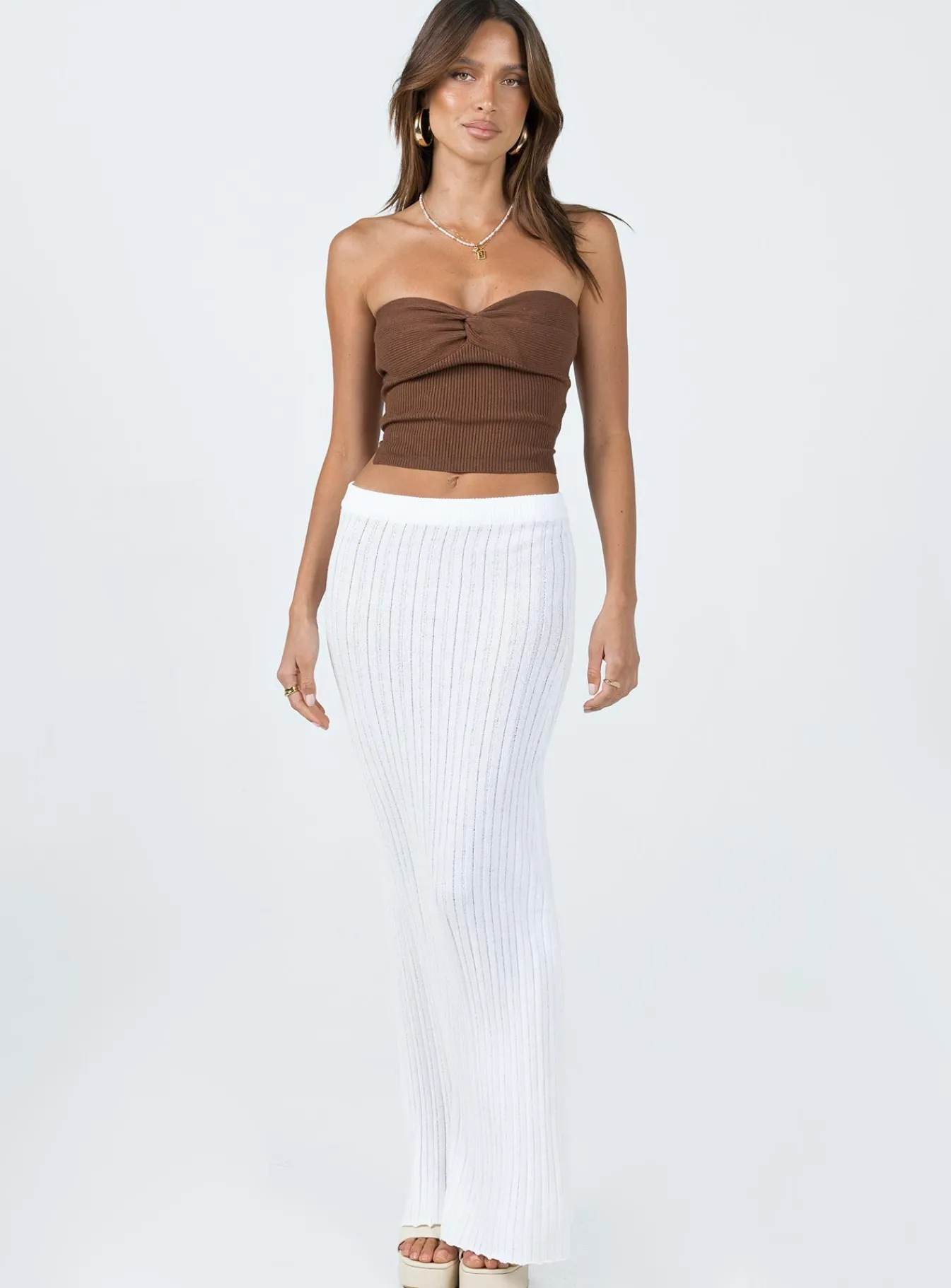 Princess Polly Mai Top Brown Fashion