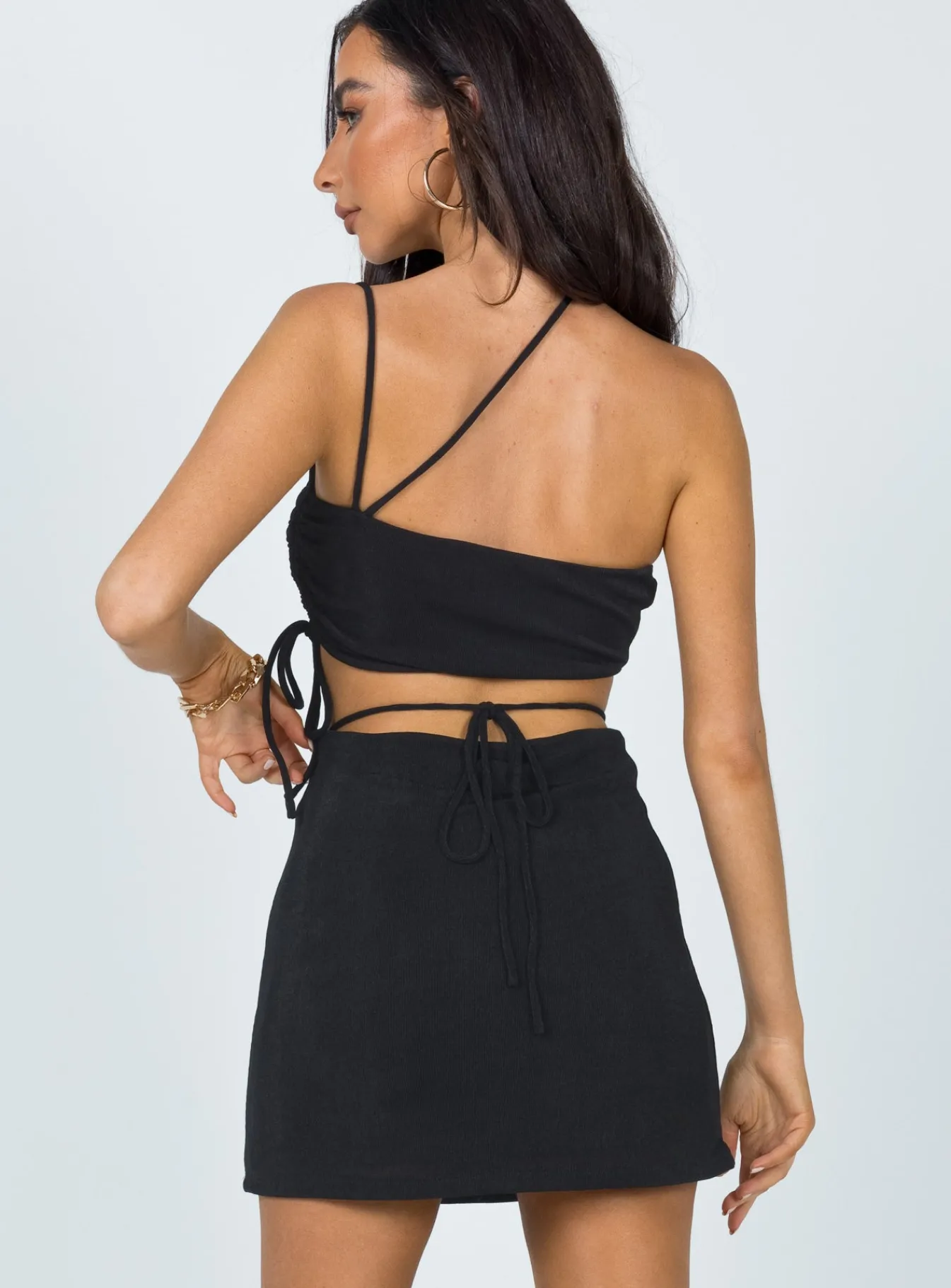 Princess Polly Maisie Mini Skirt Black Shop