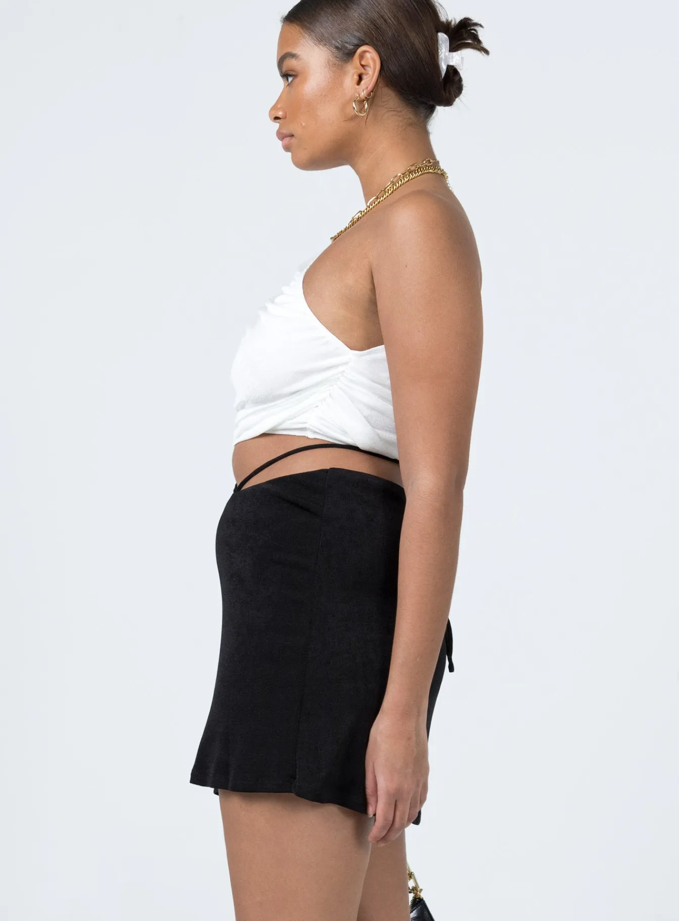 Princess Polly Maisie Mini Skirt Black Shop