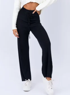 Princess Polly Majid Pants Black Flash Sale