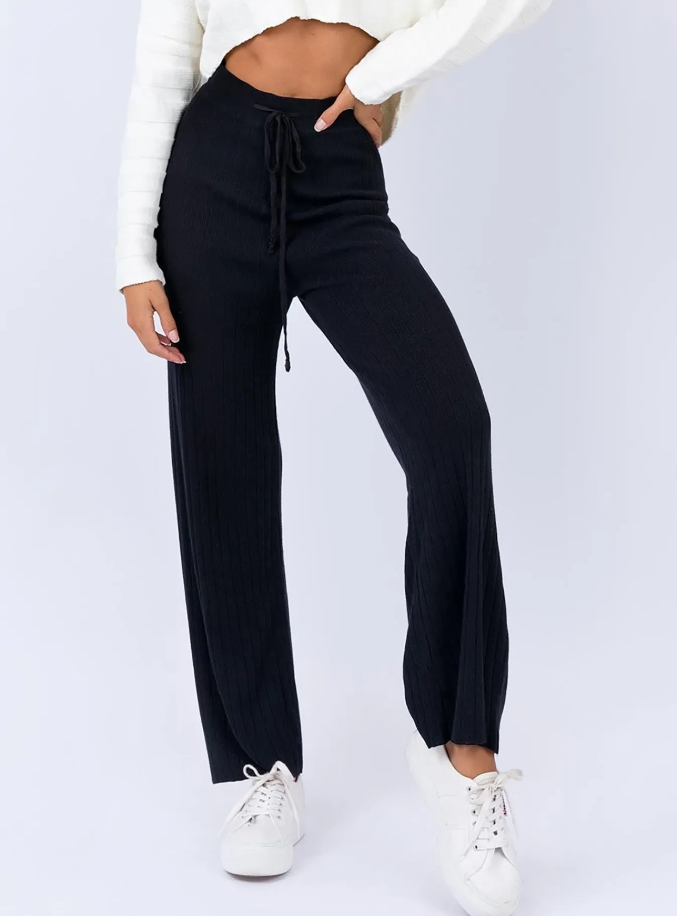 Princess Polly Majid Pants Black Flash Sale