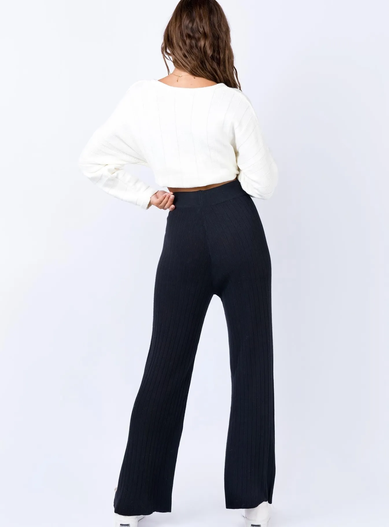 Princess Polly Majid Pants Black Flash Sale