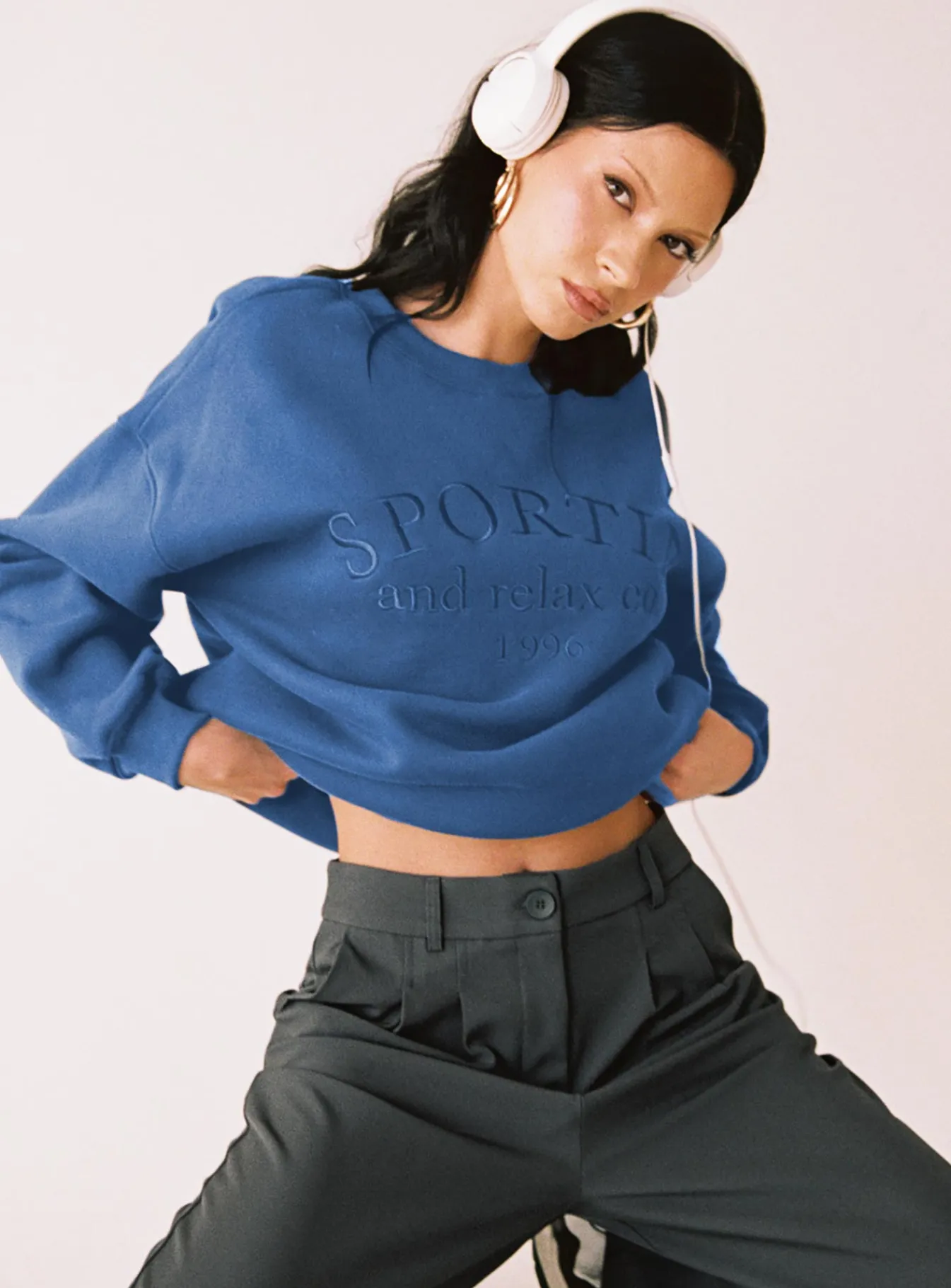 Princess Polly Major League Sweatshirt Navy Fashion