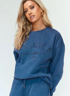 Princess Polly Major League Sweatshirt Navy Fashion