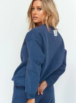 Princess Polly Major League Sweatshirt Navy Fashion
