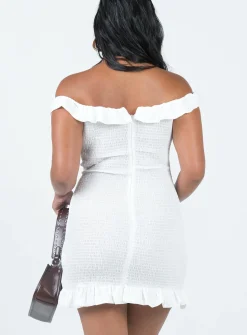 Princess Polly Maleah Mini Dress White Best Sale