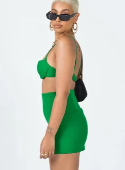 Princess Polly Manhattan Set  Green Cheap