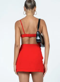 Princess Polly Manhattan Set Red Hot