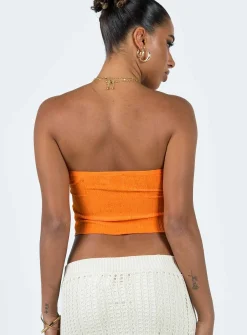 Princess Polly Mani Top Orange Fashion