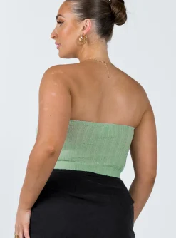 Princess Polly Mani Top Green Online