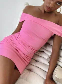 Princess Polly Marcia Mini Dress  Pink Flash Sale