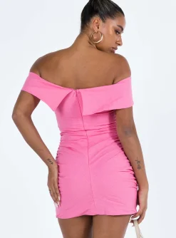 Princess Polly Marcia Mini Dress Pink Flash Sale