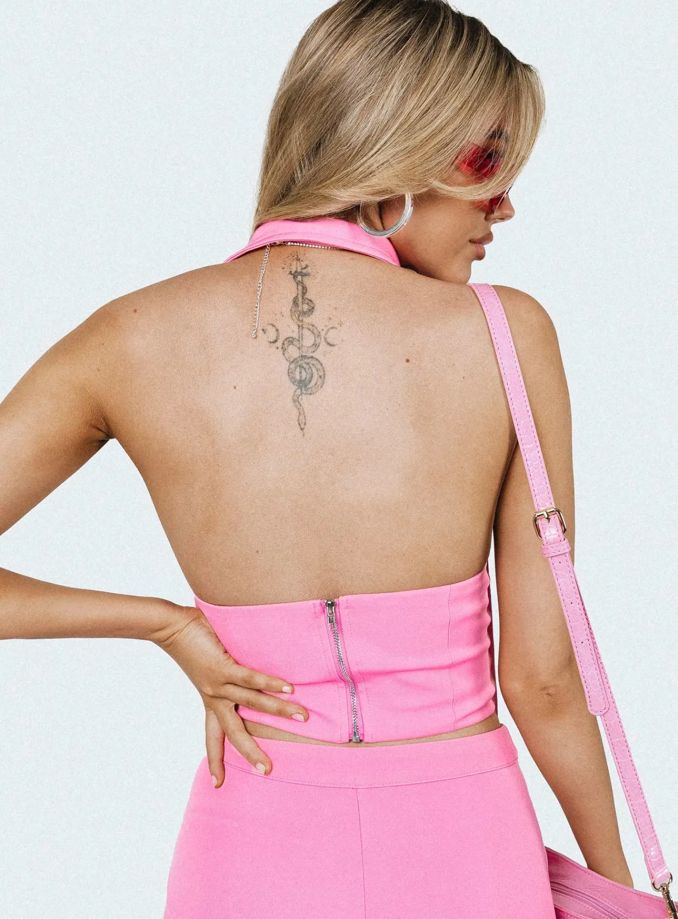 Princess Polly Marcia Vest Top Pink Discount