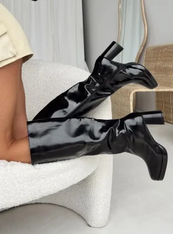 Princess Polly Marianne Boots Black Best