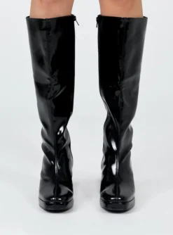 Princess Polly Marianne Boots  Black Best