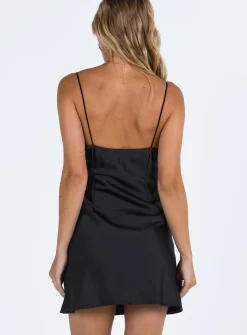Princess Polly Marilyn Mini Dress  Black Best Sale