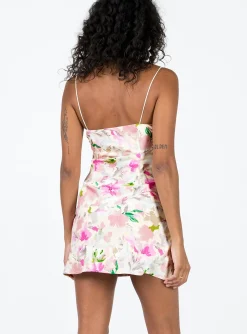 Princess Polly Marilyn Mini Dress Floral Multi Hot