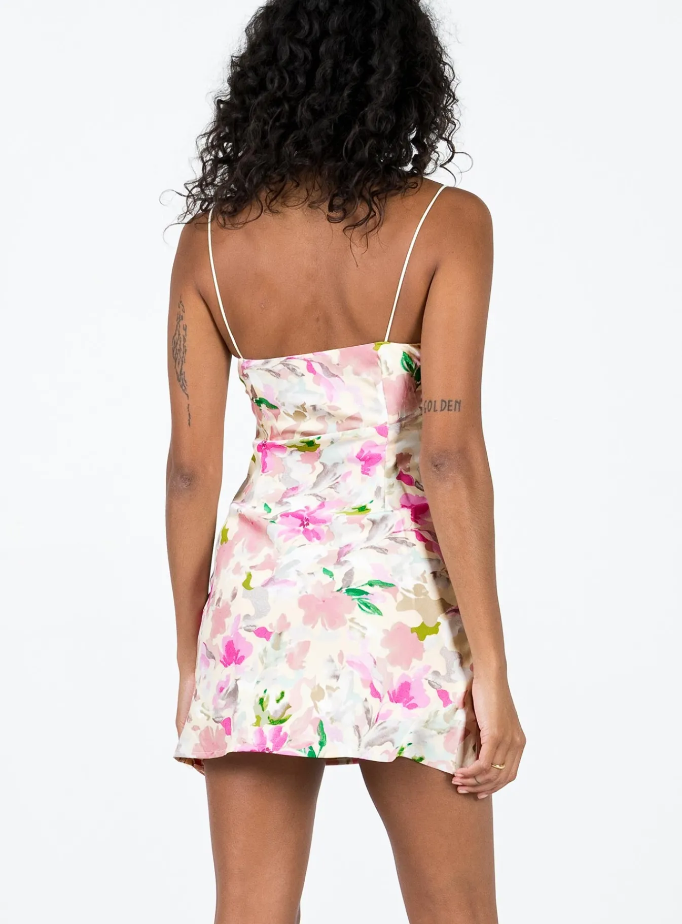 Princess Polly Marilyn Mini Dress Floral Multi Hot