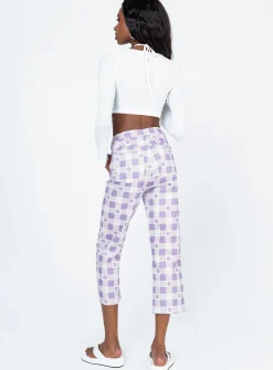 Princess Polly Marlissa Pants  Purple Outlet